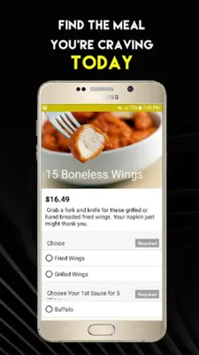 Food4You android App screenshot 1